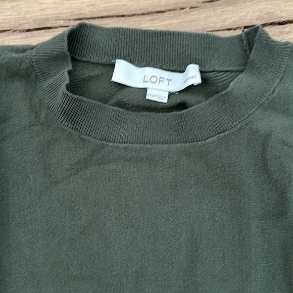 Loft XXS Petite Green Sweater - Picture 2 of 3